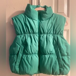 H&M Cropped Puffer Vest